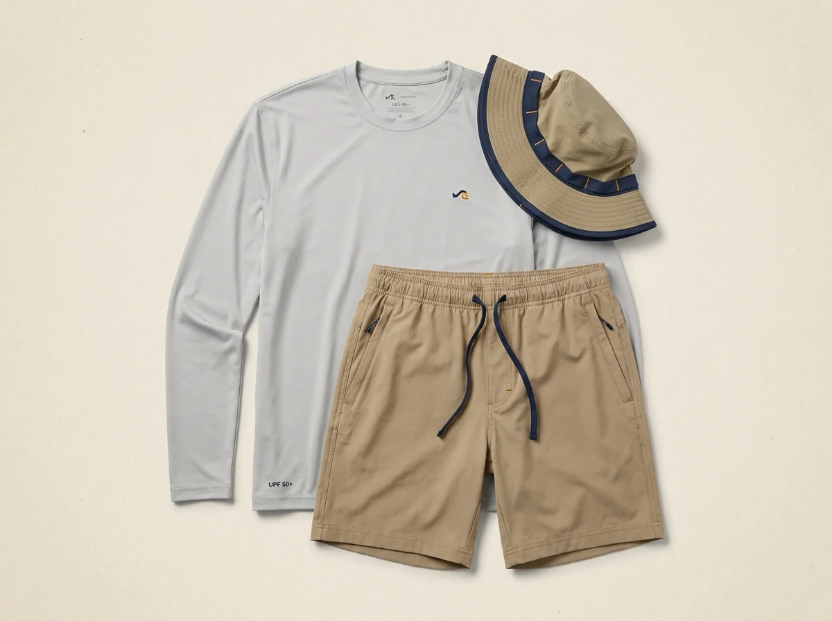A fishing apparel distribution warehouse ready to supply regional partners