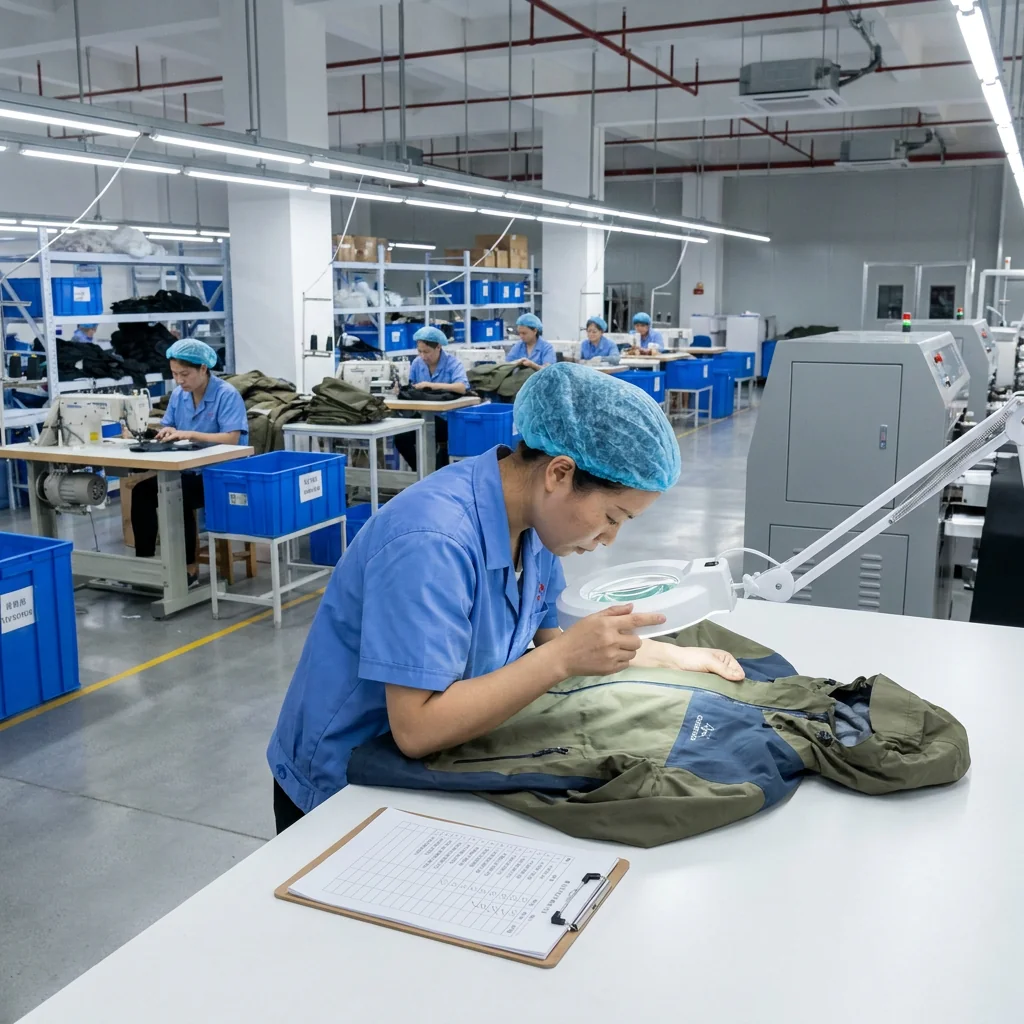 Pre-shipment quality inspection of fishing gloves