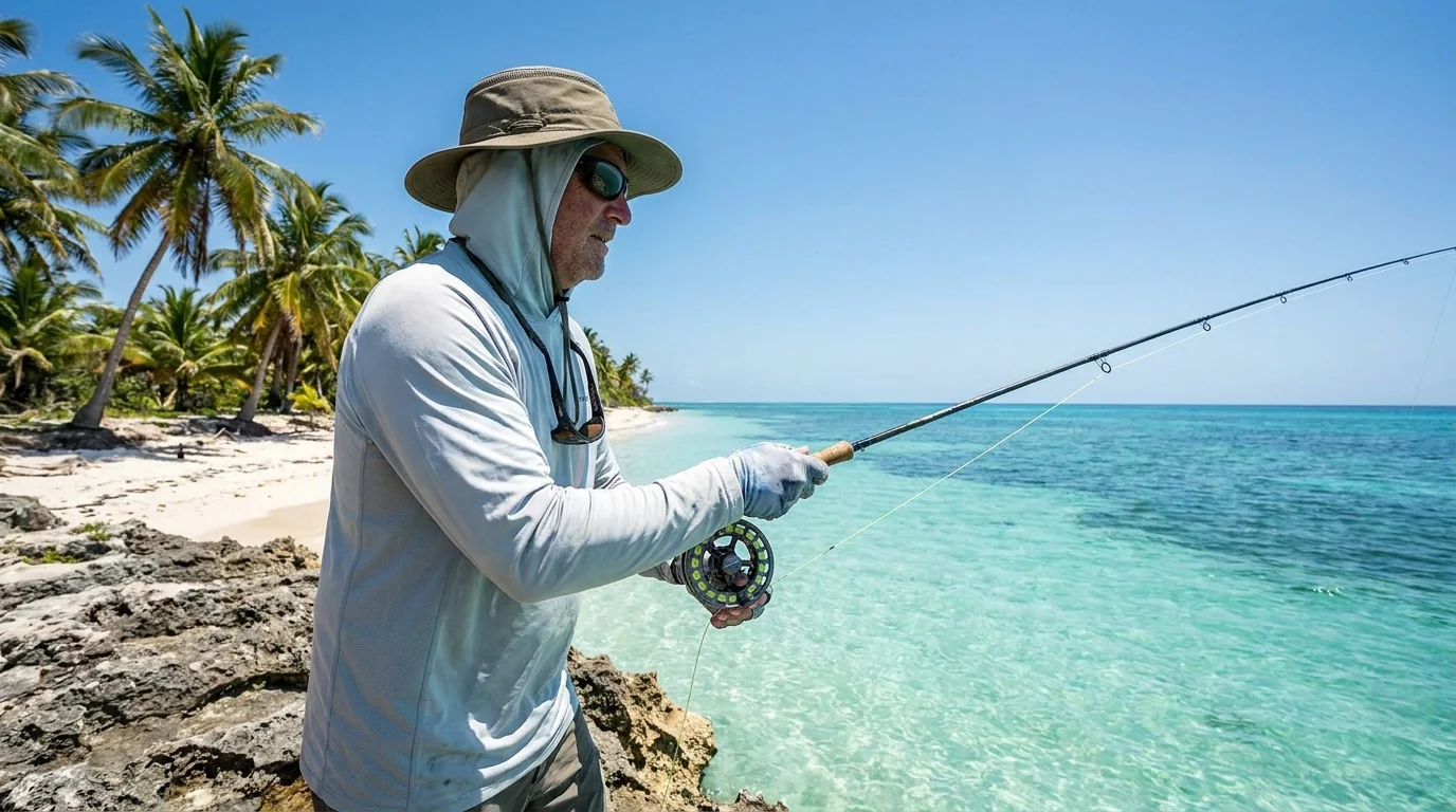 Custom UPF 50+ youth and women's UV fishing apparel